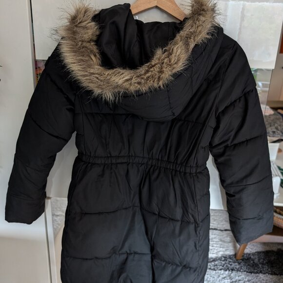 Gap Kids Cold Control winter coat hooded parka size large - Picture 2 of 3